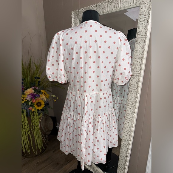 J. Crew • Puff Sleeve Cotton Poplin Wrap Dress - Picture 5 of 12